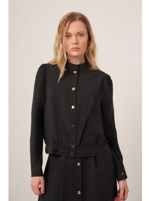 Ftz Women Kadın Modal Etekli Takım  Siyah 31174