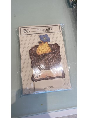 Welcome Warbler Place Card - Pack Of 12
