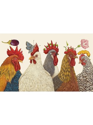 Chicken Social Placemat - 24 Sheets