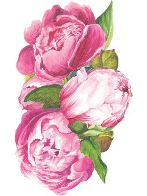 Peony Table Accent - 12 Sheets