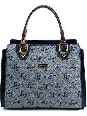 Silver & Polo Gri - Laci SP1133 Kadın El Çantası