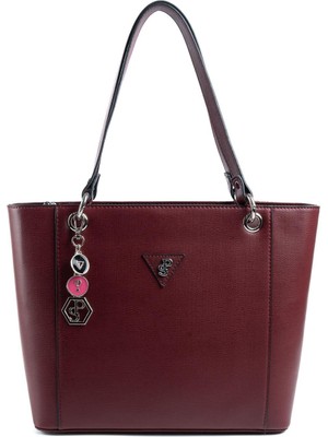 Silver & Polo Silver Polo SP1176 Kadın Omuz Çantası Düz Bordo-Bordo