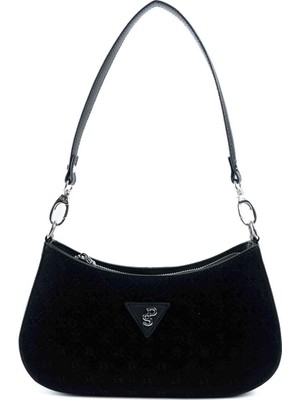 Silver & Polo Silver Polo Siyah - Siyah Fashion Kadın Omuz Çantası SP1251