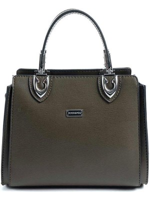 Silver & Polo Haki SP1133 Kadın El Çantası