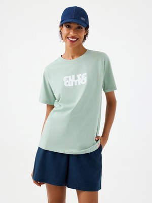 Regular Fit Kadın Tshirt K.kol