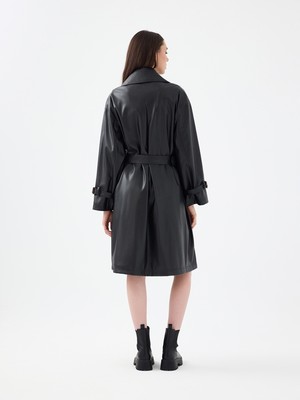 Loose Fit Kadın Trenchcoat