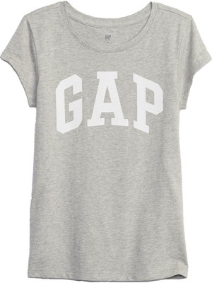 Gap 460525008 V-Hs Ss Value Logo Tee Kız Çocuk Tişört