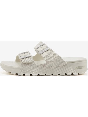 Skechers ARCH FİT FOOTSTEPS Kadın Beyaz Terlik - 111378 WHT