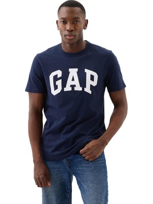 Gap V-Everyday Soft Basıc Logo T Tişört