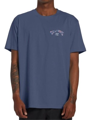 Billabong Arch Fill Tees Erkek Mavi Tişört