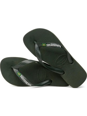 Havaianas Brasil Logo Erkek Sarı Terlik.5983