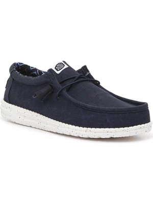 Hey Dude Erkek Sneaker ( Günlük) HD.40700  Hey Dude Wally Canvas 410 Navy
