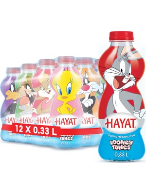 Hayat Maskot Su Looney Tunes 12X330 ml