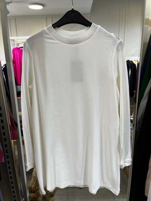 Qmash 9007 Uzunkol Şifon Içlik Ekru