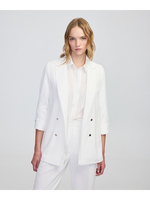 Düğmeli Astarsız Ceket IW6250005069AB1