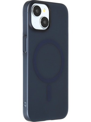 iPhone 15 Plus Tuna Pc Slim Magsafe Kapak - Lacivert - DROPX5514-5823