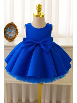 Kız Bebek Seda Model Saks Doğum Günü Elbise
