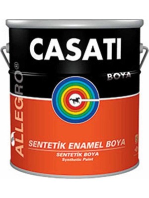 Allegro Sentetik Boya Siyah 0,85 kg