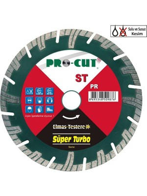 Procut St 230 mm Süper Turbo Elmas Testere