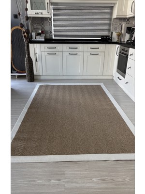 Sisal Salon Halısı Leke Tutmaz Mutfak Halısı Jüt Koridor Yolluk