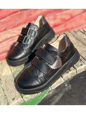 Çocuk Okul Ayakkabısı, Cırtlı Çocuk Günlük Ayakkabı, Ortopedik Çocuk Ayakkabısı, Unisex Çocuk Ayakkabı