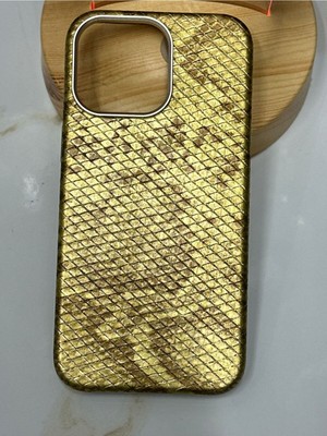 16 Pro Max Yılan Desenli Kılıf