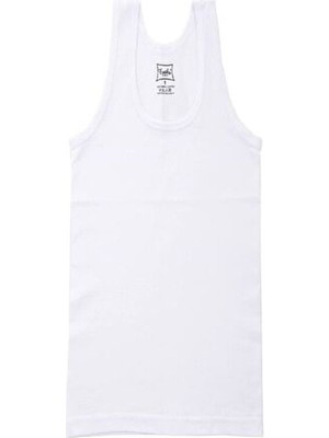 6 Adet Erkek Çocuk Garson Boy Ribana Atlet (13-14 Yaş) % 100 Pamuk Abani Classic