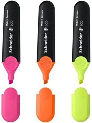 150 Job Fosforlu Kalem 1503 En Çok Kullanılan 3 Renk Doldurulabilir