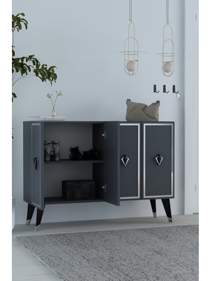 8174KM-32CT Konsol,kahve Köşesi,ayakkabılık,ofis Evrak Dolabı,mutfak Kiler Dolabı,tv Ünitesi-AG