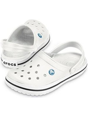 Crocs Beyaz Terlik Poliüretan Malzeme Konforlu ve Hafif Tasarım