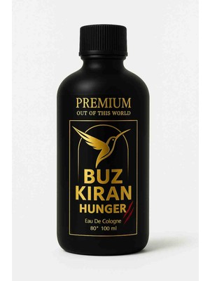 Premium Dökme Cam Buz , Okyanus ve Sandal Ağacı Kolonyası 100 ml - Hunger