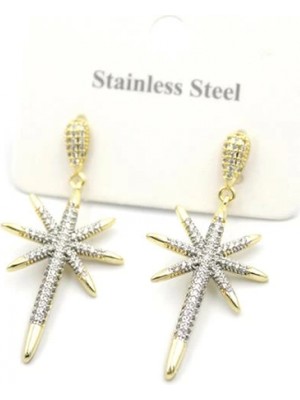 Kutup Yıldızı Küpe - Altın