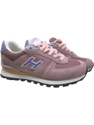 Hammer Jack Peru Hakiki Deri Chiffon-Lila Kadın Spor Ayakkabı
