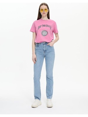 LTB Betıana X Düz Paça Yüksek Bel Jean Pantolon 009516741556055241