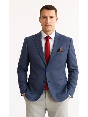 Erkek Tek Ceket Slim Fit
