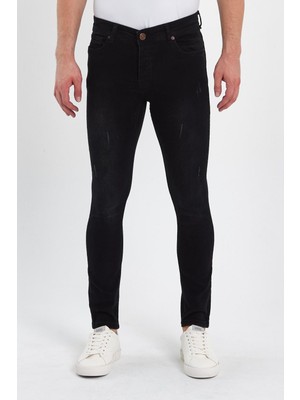Yakamor Erkek Taşlı Tırnaklı Klasik Jeans