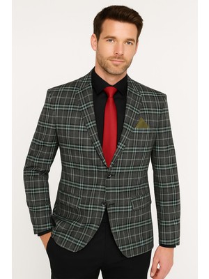 Erkek Tek Ceket Slim Fit