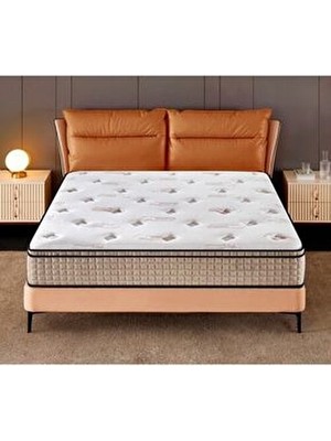 Sky Sleep Organic Cotton Ultra Ortapedik Yatak Çift Kişilik Yüksek Konfor Orta Sert 27 cm Yükseklik