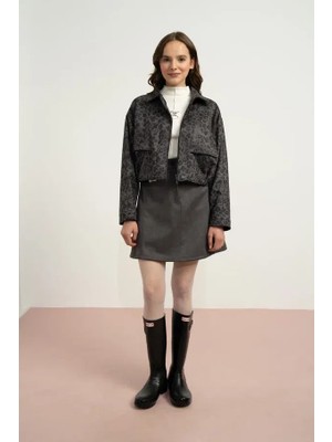 Loco Loco Kız Çocuk 7876  Süet Ceket