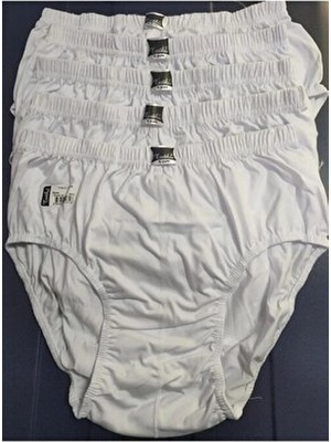 Erkek Beyaz Penye 3 Adet Külot