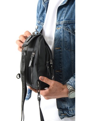 M 708 Mega Bag Kanvas Body Bag / Omuz Çantası