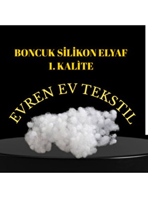 Evren Tekstil Boncuk Silikon Elyaf Yapışma Yapmaz 2 kg
