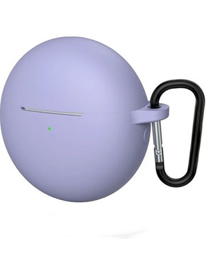 Adige Huawei Freebuds 7i Kulaklık Kılıfı Silikon Lila