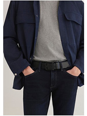 Siyah Deri Kemer 090499-15903