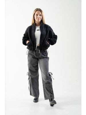 Loco Loco Kız Çocuk 8558 Ara Biyeli Hırka