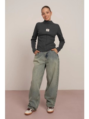 Loco Loco Kız Çocuk 7826  Buzi Nakışlı Badi