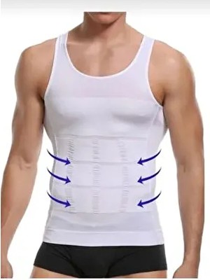 Fitform Erkek Atlet Korse Ultra Göğüs Toplayıcı Jinekorse Göbek Toparlayıcı Dik Duruş Korse