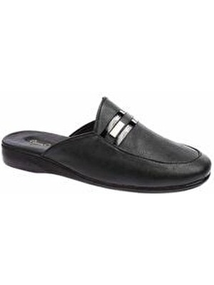 Pierre Cardin Erkek Siyah 0291 Terlik Suni Deri Bağcıksız Konforlu Kullanım Alanı