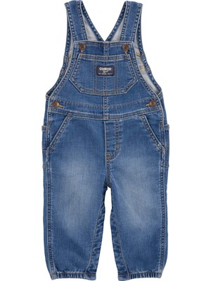 Erkek Bebek Mavi Salopet