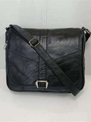 Kadın Deri Postacı Çanta